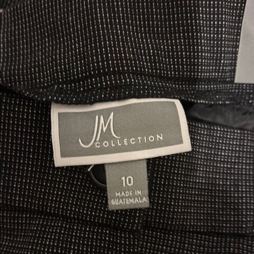 JM Collection Black Straight Leg Pants - Picture 5 of 7